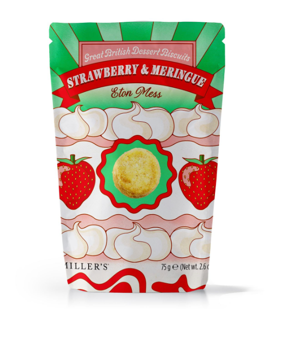 Artisan Biscuits Strawberry Meringue Biscuits 