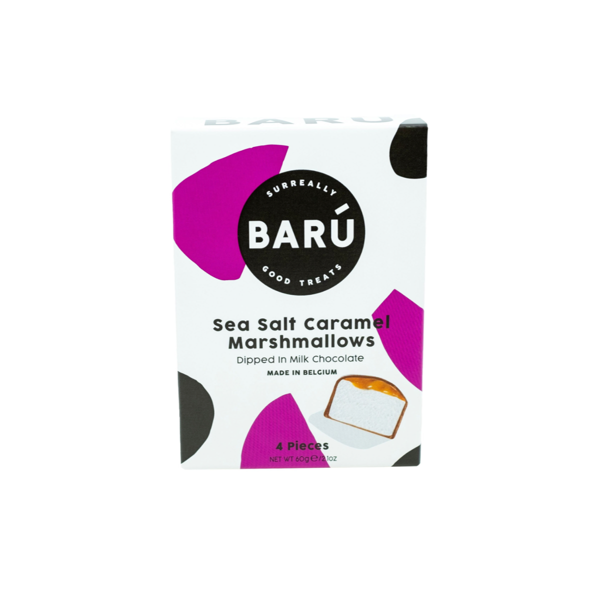 Baru Milk Chocolate Sea Salt Caramel Marshmallows