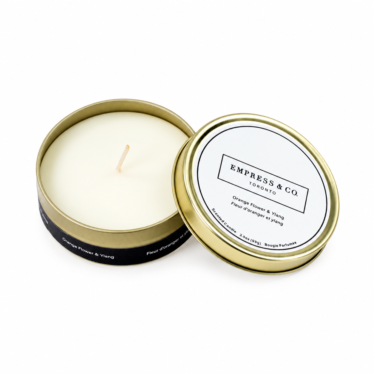 Empress & Co Orange & Ylang Travel Candle