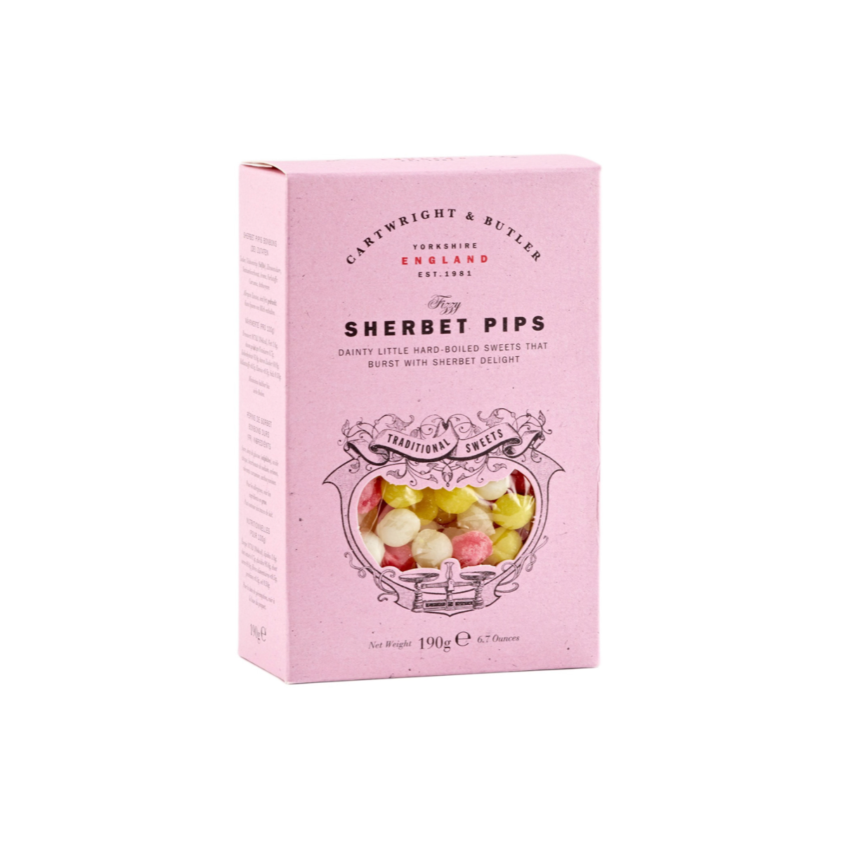 Cartwright & Butler Sherbet Pips Sweets