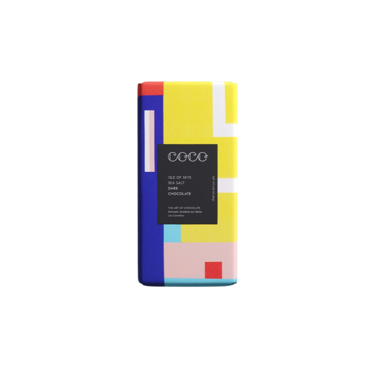 Coco Chocolatier Isle of Skye Sea Salt Dark Chocolate
