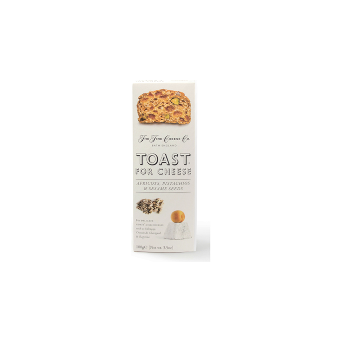 The Fine Cheese Co. Apricot Pistachio Toast for Cheese